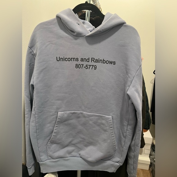 Vetements Hoodie - 2018 F/W 2018 Unicorns and Rainbows size XS fits S-M - Picture 1 of 6